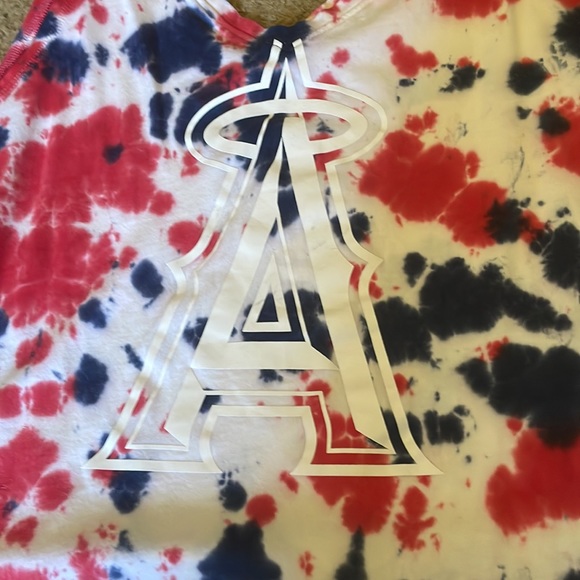 PINK Angels Baseball Tank Top - Picture 2 of 3